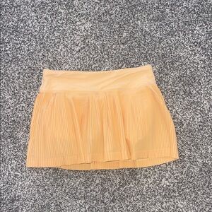 Lululemon peach Ruffled skirt